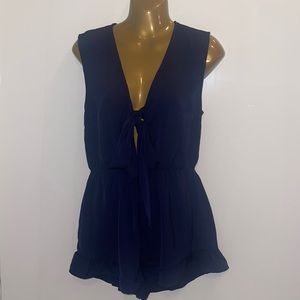 Gianni Bini Navy Romper size M